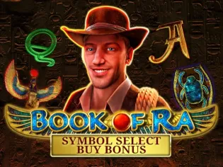 Book of Ra Symbol Select Buy Bonus Game Cover